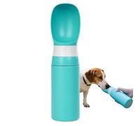 Dog Water Bottles - 400ml Portable Puppy Stainless Steel Water Dispenser | Leak Proof Spill Proof | for Travel Trip Backpack Summer Beach Hiking Car Outdoor Walking