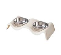 Dog Water Bowl Set, Food and Water Bowl for Pets, Pet Food Dish for Cats and Dogs, Stainless Steel Double Dog Bowl, Anti-Slip Puppy Food Bowl, Pet Food Dish, Stainless Steel Puppy Water Bowl