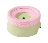 Dog Water Dish - 600 ml Floating Spill Proof Slow Feeder Bowl, No Drip Pet Water Bowl for Small Large Breed Puppy Kitten, Interior al aire libre, Home Garden Yard, Daily Use