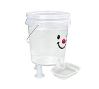 Dog Water Dispenser - Pet Water Dispenser | Automatic Waterer | 3/5L Large Capacity Tank, No Power Needed, Anti-Tip Leak-Proof Visual Design, Safe Fresh Wáter For Cats Dogs Indoor Outdoor Home