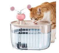 Dog Water Fountain - 1.8L Automatic Pet Water Fountain with Triple Flow Mod