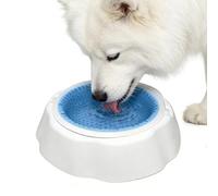 Dog Water, Splash Proof Destachable Cooling Pet, Cat Food and Water Dish for Puppy Small Medium Large Breed, Portable Indoor Outdoor Feeding for Summer Travel Camping Walking