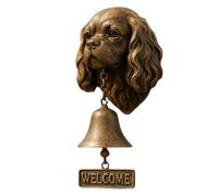 Dog Welcome Doorbells - Rustic Vintage Wall Mounted Door Chime