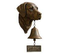 Dog Welcome Doorbells - Rustic Vintage Wall Mounted Door Chime