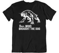 Dog Who Brought The Dog Halloween Monster Pet Movie Retro T-Shirt tee Gift New T-Shirt Black 3XL