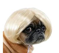 Dog Wig Human-Style Adjustable Funny - BangsHalloween Pet