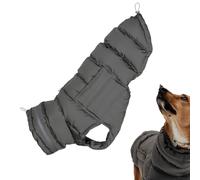 Dog Winter Coat - 50 cm Back Length Pet Vest | Chaqueta impermeable gruesa y cálida de poliéster - Ropa cortavientos para perros de grandes dimensiones otoño e invierno Walks