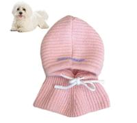 Dog Winter Hat - Mohair Pet Beanie Warm Neck Ear Cover, Soft Knit Puppy Cap, Comfortable Cold Weather Headwear, Cute Pet Outfit Accessory | Dog Winter Hat for Small Medium Large Pets Outdoor Walk