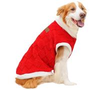 Dog Winter Jacket - Cat And Dog Sweater | Dog Cold Weather Coats Plush | Pet Cold Weather Clothes Cats Coat | Pajamas Dog Winter Vest | Polyester Dog Sweater for Medium Large Dogs Cats & Pets Supplies