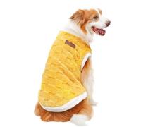 Dog Winter Jacket - Cat And Dog Sweater | Dog Cold Weather Coats Plush | Pet Cold Weather Clothes Cats Coat | Pajamas Dog Winter Vest | Polyester Dog Sweater for Medium Large Dogs Cats & Pets Supplies