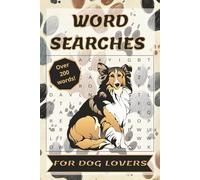 Dog Word Search Puzzle Book: 20+ Dog Themed Puzzles, Word Search Activity Book for Kids and Adults with Easy to Read Print [6x9 inches, 46 pages] and Solutions, Perfect Gift