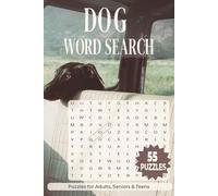 Dog Word Search Puzzle Book: Word Search with Easy to Read Print about Dogs, Dog Lover, Pets and More (6x9 inches,110 pages | 50+ Puzzles... Gift for Vacations, Holidays and Free times