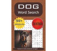 Dog Word Search Puzzle Book: Word Search with Easy to Read Print about Dogs, Dog names, Dog breeds and More | 6x9 inches, 110 pages | 50+ Puzzles....Gift for Vacations, Holidays and Free Times