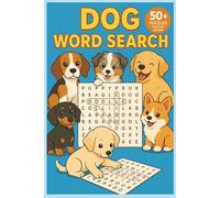 Dog Word Search Puzzle: Paws-itively Fun Dog Word Searches in Easy-to-Read Print | 6x9" Book with 110 Tail-Wagging Pages | 50+ Puzzles Full of ... | The Perfect Gift for Dog Lovers & Lazy Days
