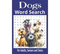 Dog Word Search Puzzle: The Perfect Word Search for Dog Lovers Everywhere/A Calming Puzzle Book for Canine Enthusiasts/Unplug and Relax with a ... Puzzle for Dog Lovers of All Ages