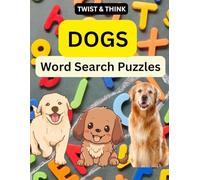 Dog Word Searchfor Kids: ages 3-6 | 50 Fun Dog-Themed Puzzles for kids