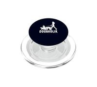 Dogaholic - Divertido diseño para Amantes de los Perros, dueño de Mascotas PopSockets PopGrip para MagSafe
