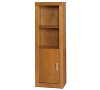 Dogar Kynus Recto, Modulo de 1 Puerta, realizado en Pino Macizo, Color Cerezo, Medidas 151.5 x55x37, Recto, la Puerta se Puede Colocar en la Parte Alta o Baja