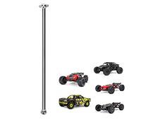 Dogbone 135 mm para ARRMA 1/7 1/8 #AR310460,1 PCS Dogbone de acero para RC Hobby Coche, reemplazo de actualización, color plateado