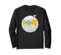 Doge Meme Dogecoin Crypto Moon Manga Larga