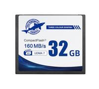 Dogfish Tarjeta de Memoria Compact Flash 32GB USMA7 | Lectura de hasta 160 MB/s, CF Memory Card para Cámaras Antiguas DSLR