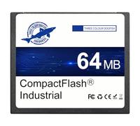Dogfish Tarjeta de Memoria Compact Flash 64MB, Industrial CF Memory Card, para Cámaras Antiguas DSLR y Equipos Industriales
