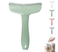 Doggocomfy Pet Comb Pro, New Doggo Comfy Pet Hair Removal Grooming Brush, Dog & Cat Grooming Brush for Shedding for Long or Short Tangled Hair (L Green)