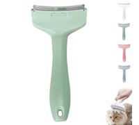 Doggocomfy Pet Comb Pro, New Doggo Comfy Pet Hair Removal Grooming Brush, Dog & Cat Grooming Brush for Shedding for Long or Short Tangled Hair (S Green)