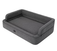 Doggy Cama para perros, cama para gatos, sofá para perros, funda extraíble, cesta para perros, cojín para perros, muebles para animales, cama para perros, plazas para dormir, XL: 96 x 62 cm, grafito