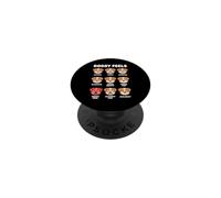 Doggy Feels Chart Puppy Emociones Expresiones PopSockets PopGrip Adhesivo