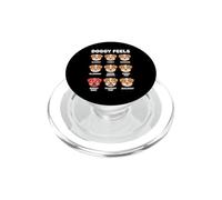 Doggy Feels Chart Puppy Emociones Expresiones PopSockets PopGrip para MagSafe