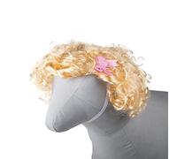 Doggy Parton Peluca Rubia Bombshell para Mascotas, Color Amarillo, Mediano/Grande (22120704)