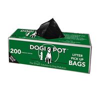 dogipot 1402 - 20 caso, recoger basura bolsa de rollo de 20 rollos, 200 bolsas por rollo (4000 unidades)
