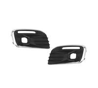 Dogkapm luces antiniebla coche Para Citroen Elysee C-Elysee 2017 2018 2019 Parachoques Delantero Cubierta Luz Antiniebla Molduras Rejilla Marco Cubierta Luz Configuración Alta(Left and Right)