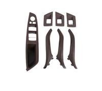Dogkapm Manijas Interiores Coche Conjunto Para Puertas Izquierda Y Derecha Para BMW Serie 5 F10 F11 520 523 525 528 530i RHD LHD Tiradores Interiores Coche(LHD Moka)
