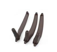 Dogkapm Manijas Interiores Coche Juego 3 Cubiertas Para Puerta Para BMW X5 X6 E70 E71 E72 2007-2013 LHD RHD Tiradores Interiores Coche(LHD Moka 3PCS)