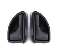 Dogkapm Manijas Interiores Coche Para Kangoo 1997-2007 Un Par Puerta Delanteras Izquierda Y Derecha 8200247802 Y 82002478 Tiradores Interiores Coche(Black A Pair)