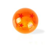 Dogkapm Palanca de Cambios Coche Perilla Cambio Marchas Universal RARE Star BALL Z Naranja BALL 54 Mm Diámetro PERILLA CAMBIO MARCHAS 1-7 ESTRELLAS(4 STARS)