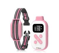 DOGLinsen Collar de ladrido de perro 2 en 1 y collar de ladridos con control remoto