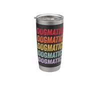 Dogmático Vaso térmico de acero inoxidable de doble pared