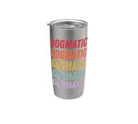 Dogmático Vaso térmico de acero inoxidable de doble pared