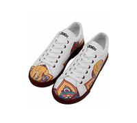 DOGO Ace Sneakers, Zapatilla de Deporte Mujer, Blanc, 39 EU