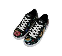 DOGO Ace Sneakers, Zapatilla de Deporte Mujer, Noir, 41 EU