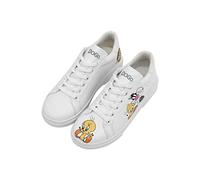 DOGO Ace Sneakers, Zapatilla de Deporte Mujer, White, 39 EU
