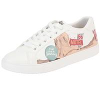 DOGO Ace-Zapatillas para Hombre, Sneaker, Blanco, 44 EU