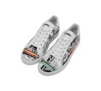 DOGO Ace-Zapatillas para Hombre, Sneaker, Blanco, 45 EU