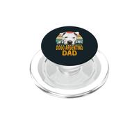 Dogo Argentino Dog Dad Retro Vintage Mis Perros Son Mi Cardio PopSockets PopGrip para MagSafe