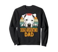 Dogo Argentino Dog Dad Retro Vintage Mis Perros Son Mi Cardio Sudadera