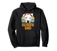 Dogo Argentino Dog Dad Retro Vintage Mis Perros Son Mi Cardio Sudadera con Capucha