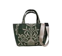 DOGO - Bolso de mano verde vegano para mujer, diseño antiguo, verde, multicolor, Talla única